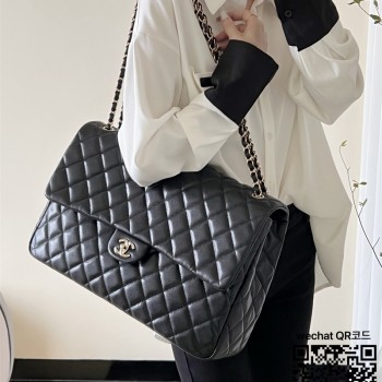 샤넬 CHANEL 신상 맥시 CF40 클래식백 캐비어