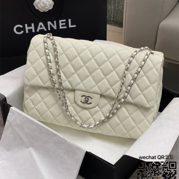 샤넬 CHANEL 신상 맥시 CF40 클래식백 캐비어