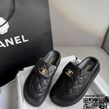 샤넬 CHANEL 여성 신발 힐 샌들 슬리퍼