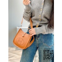 에르메스 HERMES 미니 에블린 토고가죽 TOGO 17CM