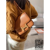 에르메스 HERMES 콘스탄스 epsom가죽 금장 은장 23cm