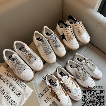 골든구스 Golden Goose 슈퍼스타 스니커즈 운동화 여성용 제작가능