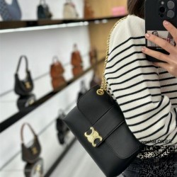 셀린느 CELINE 트리오페 캔버스 미디엄 빅투아르백 115852 25cm