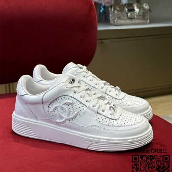 샤넬 CHANEL 에서포스 cc로고 여자 스니커즈 운동화 신발 여성용 G45079