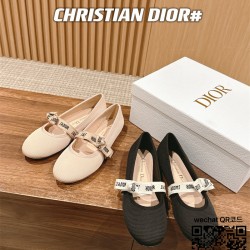 디올 DIOR 로퍼 구두 슈즈 발레리나슈즈