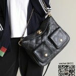 샤넬 CHANEL 신상 투포켓 호보 핸들백 미디움 as4743