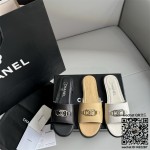 샤넬 CHANEL 힐 샌들 슬리퍼