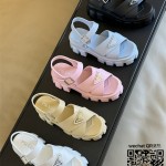 프라다 PRADA 힐 샌들 슬리퍼