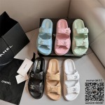 샤넬 CHANEL 여성 신발 힐 샌들 슬리퍼