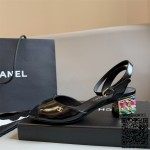 샤넬 CHANEL 여성 신발 힐 샌들 슬리퍼