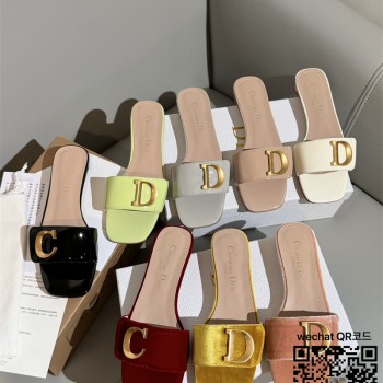 디올 DIOR 힐 샌들 슬리퍼 5CM