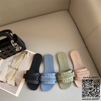 디올 DIOR 힐 샌들 슬리퍼
