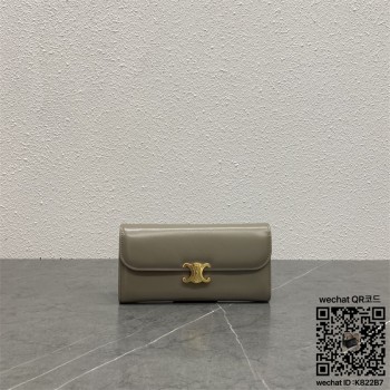 셀린느 CELINE 트리오페 캔버스 장지갑 100312