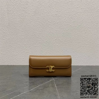 셀린느 CELINE 트리오페 캔버스 장지갑 100312