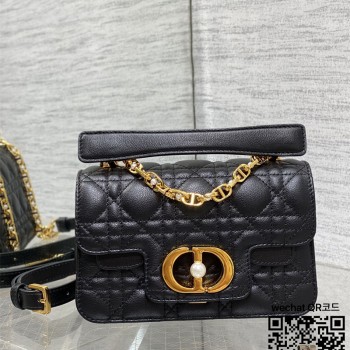 디올 DIOR 졸리 체인 미니 탑핸들백 19cm
