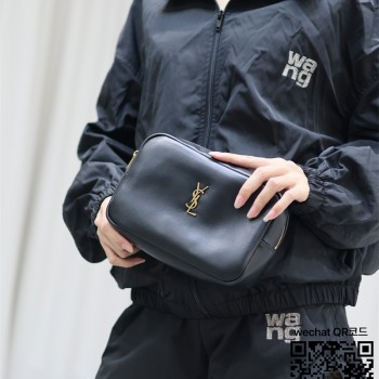 입생로랑 YSL 생로랑 램스킨 칼립소 파우치백