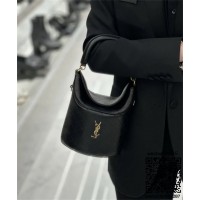 입생로랑 YSL 생로랑 퀼트 처리된 램스킨 주니 박스백 710880