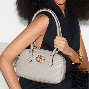 구찌 GUCCI GG 마몽 스몰 탑 핸들백 795199