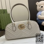 구찌 GUCCI GG 마몽 미디엄 탑 핸들백 795218