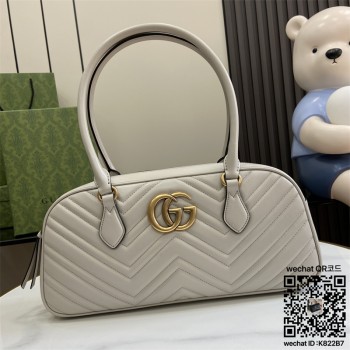 구찌 GUCCI GG 마몽 미디엄 탑 핸들백 795218