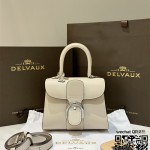 델보 Delvaux 브리앙 스몰 토트백 20cm
