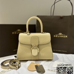 델보 Delvaux 브리앙 미디움 토트백 24cm