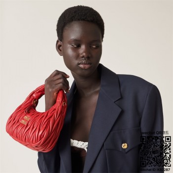 미우미우 MIUMIU 마테라쎄 나파 호보백 스몰