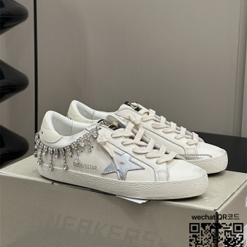 골든구스 Golden Goose 슈퍼스타 스니커즈 운동화 여성용 제작