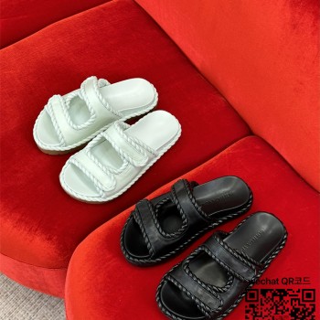 보테가베네타 BV 힐 샌들 슬리퍼