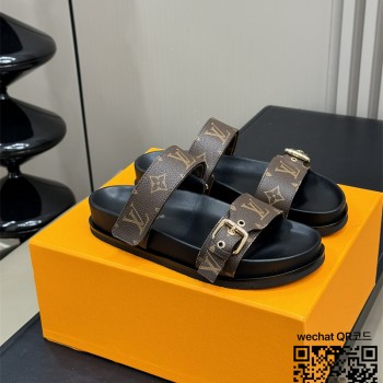 루이비통 LV 힐 샌들 슬리퍼