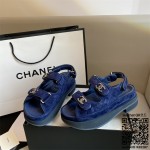 샤넬 CHANEL 여성 신발 힐 샌들 슬리퍼