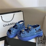 샤넬 CHANEL 여성 신발 힐 샌들 슬리퍼