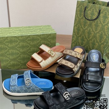 구찌 GUCCI 힐 샌들 슬리퍼