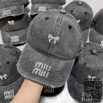 미우미우 MIUMIU 모자