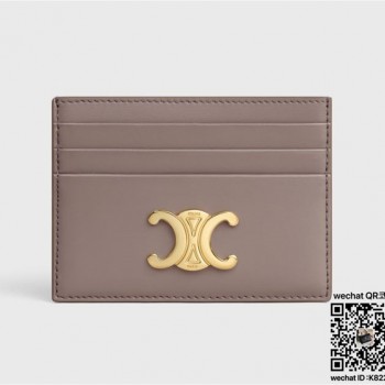 셀린느 CELINE 카드지갑 트리옹프 캔버스 탠 100833