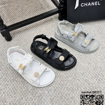 샤넬 CHANEL 여성 신발 힐 샌들 슬리퍼