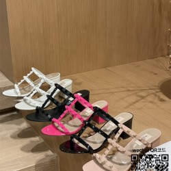 발렌티노 Valentino 힐 샌들 슬리퍼 6cm