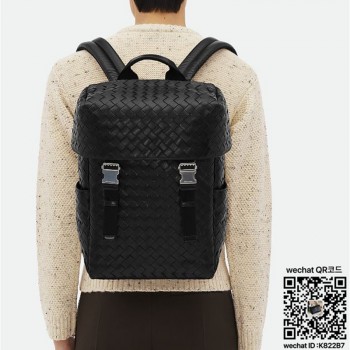 보테가베네타 BV 인트레치아토 플랩 백팩 766580