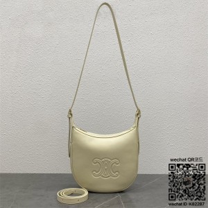 셀린느 CELINE 트리옹프 엘로이즈백 - 서플 카프스킨 탠 117253