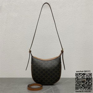 셀린느 CELINE 트리옹프 엘로이즈백 - 서플 카프스킨 탠 117253