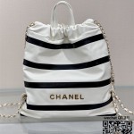샤넬 CHANEL 22BAG 퀼팅 카프스킨 22백팩 AS3313 스몰