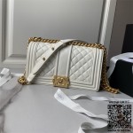 샤넬 CHANEL 캐비어 보이백 Leboy 25CM