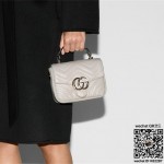 구찌 GUCCI GG 마몽 미니 탑 핸들백 811238