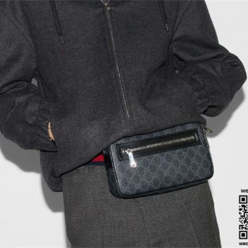 구찌 GUCCI 지퍼 포켓이 달린 GG 벨트백 792094