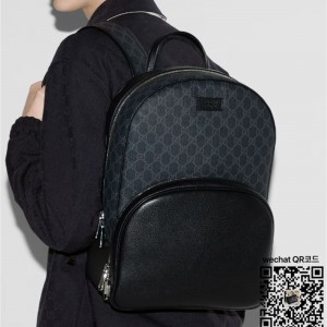 구찌 GUCCI 태그 장식의 미디엄 GG 백팩795462