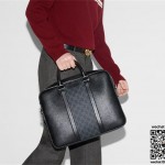 구찌 GUCCI G 태그 장식의 미디엄 GG 브리프케이스 795461