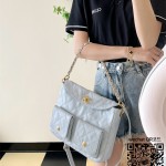 샤넬 CHANEL 신상 투포켓 호보 핸들백 미디움 as4743