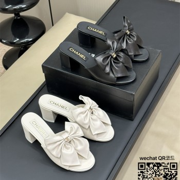 샤넬 CHANEL 여성 신발 힐 샌들 슬리퍼