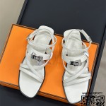 에르메스 HERMES 힐 샌들 슬리퍼