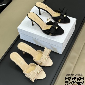 디올 DIOR 여성 신발 힐 샌들 슬리퍼 7.5CM